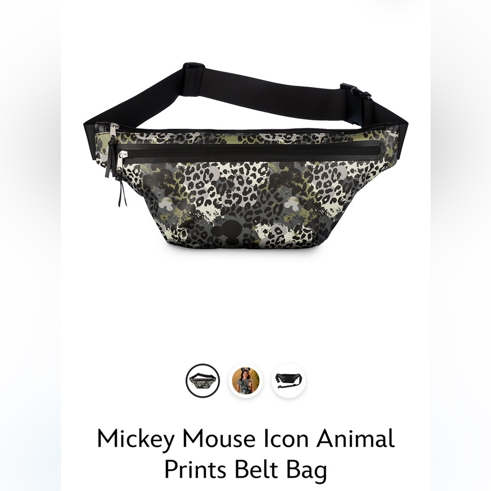 🔆Mickey Mouse Icon Animal Prints Belt Bag🔆